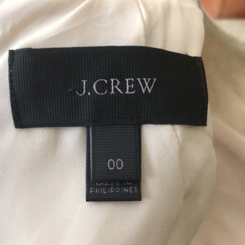 J. Crew Golden Flax Linen Sleeveless Sheath Dress size 00 - Picture 13 of 16